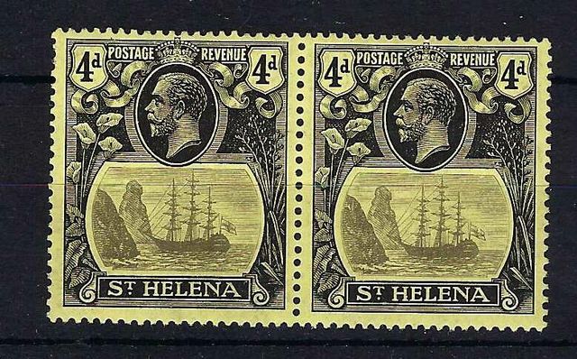 Image of St Helena SG 92/92b UMM British Commonwealth Stamp